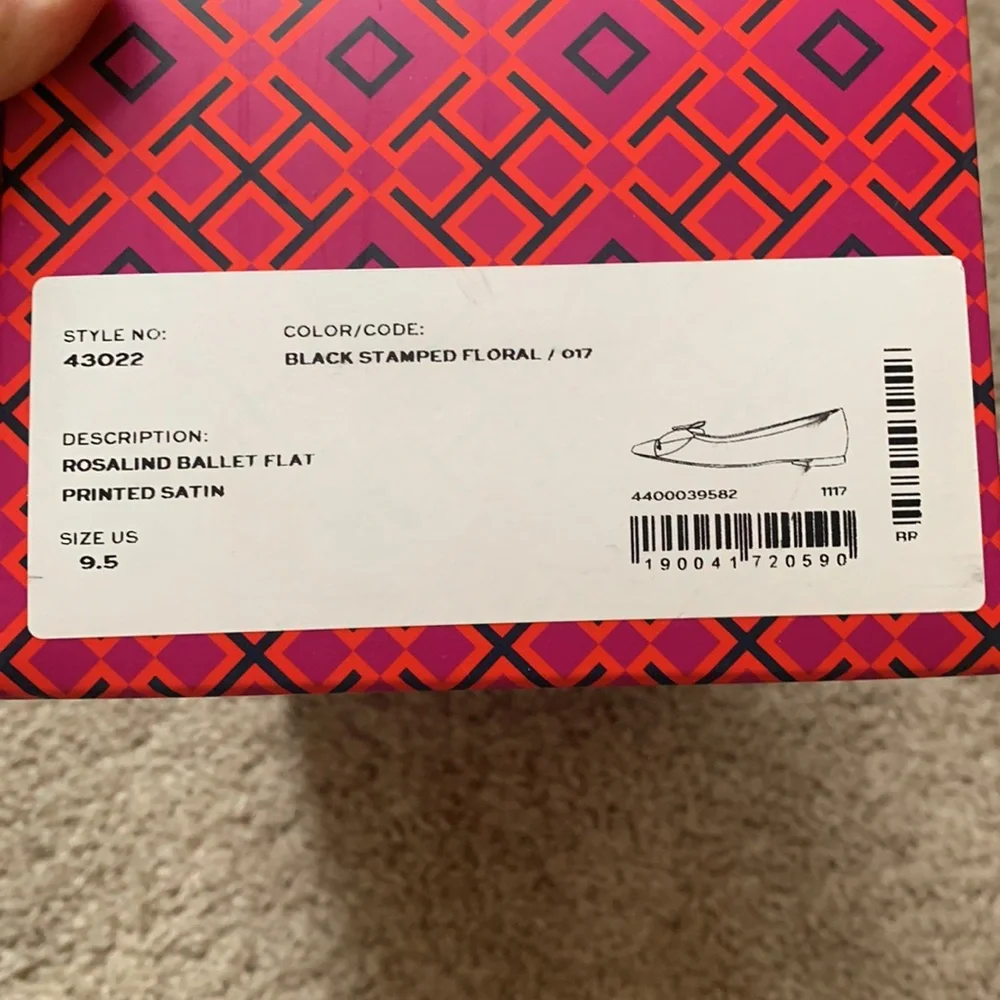 Tory Burch Rosalind Ballet Flat, US 9.5